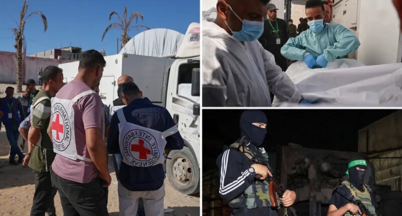 Red Cross received remains of 2 more Hamas hostages to be handed over to Israel