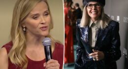 Reese Witherspoon tears up while honoring late ‘mentor’ Diane Keaton