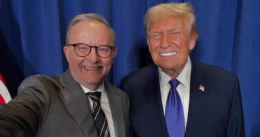 Anthony Albanese and Donald Trump