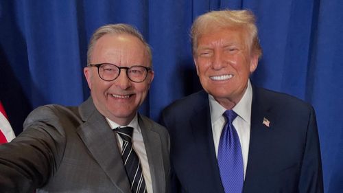 Anthony Albanese and Donald Trump