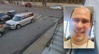 Security video captures moment former mayor stabbed multiple times outside his blue state business