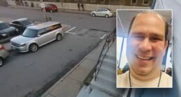 Security video captures moment former mayor stabbed multiple times outside his blue state business