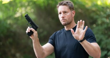 See Justin Hartley's Hottest Moments as Colter on CBS' Hit Series 'Tracker'
