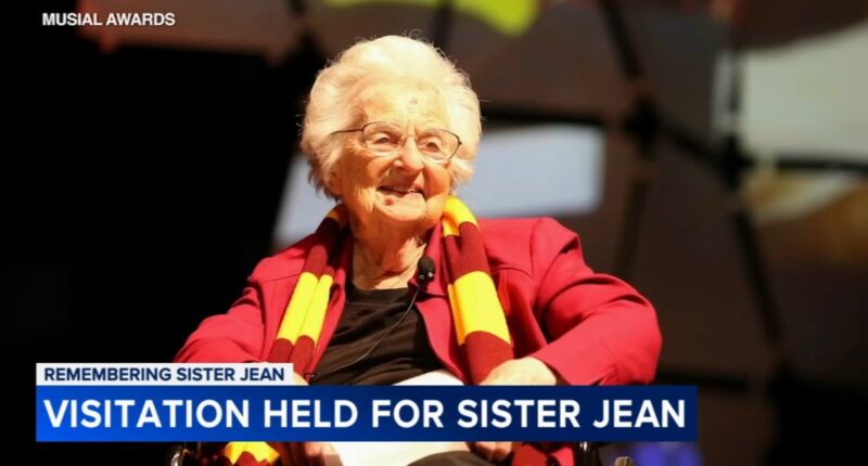 Sister Jean funeral: Loyola University hosts wake, visitation Wednesday for iconic men's basketball chaplain on Rogers Park campus