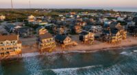 Small beach town's misery as ocean swallows 7th home in two days