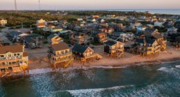 Small beach town's misery as ocean swallows 7th home in two days
