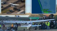 Small plane makes emergency landing on freeway: 'Mayday! Mayday!'