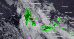 A low pressure system is expected to batter southern states with storms and strong winds.