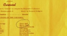 Steve Martin posts a college playbill featuring Diane Keaton
