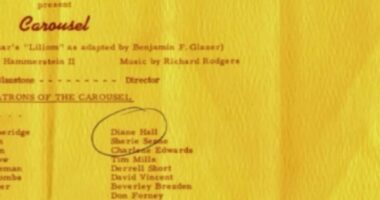 Steve Martin posts a college playbill featuring Diane Keaton