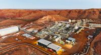 The Wodgina lithium mine and processing plant in WA.