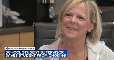 Suburban woman has saved 3 lives with what is commonly known as Heimlich maneuver, most recently at Schaumburg High School