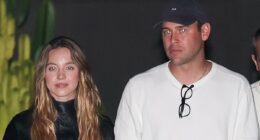 Sydney Sweeney holds hands with Scooter Braun during cozy date night