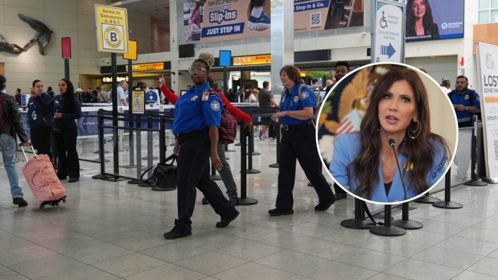 TSA airport video: Some airports refuse to play Noem video on shutdown impact, saying it's political
