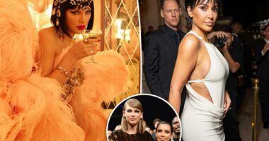 Taylor Swift fans theorize 'Actually Romantic' diss track is about Kim Kardashian