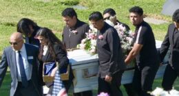 Teen girl found dead in D4vd's Tesla is laid to rest in secret funeral