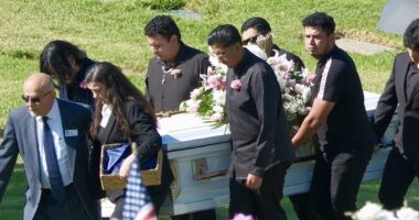 Teen girl found dead in D4vd's Tesla is laid to rest in secret funeral