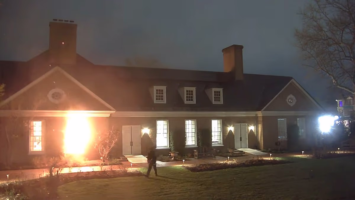 Terrifying moment far-left arsonist firebombs home of Josh Shapiro