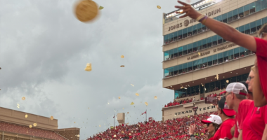 Texas Tech says tortilla throwing is no longer allowed