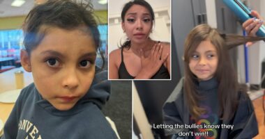 Texas girl, 10, said bus bullies cut her hair - then the truth emerged
