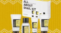 The COSRX Snail Kit is under $25, right in time for the holidays