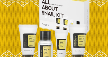 The COSRX Snail Kit is under $25, right in time for the holidays