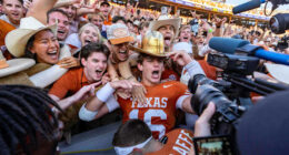 The Latest: Big shakeups in store for the college football top 10 of the AP Top 25 coming soon