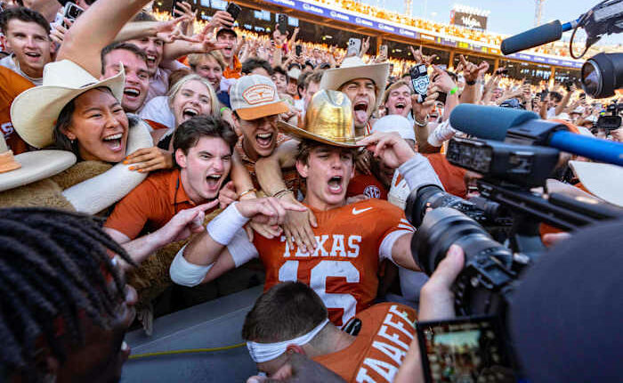 The Latest: Big shakeups in store for the college football top 10 of the AP Top 25 coming soon