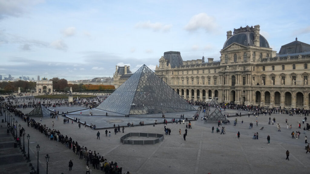 The Louvre reopens 3 days after thieves took off with French crown jewels in daylight heist