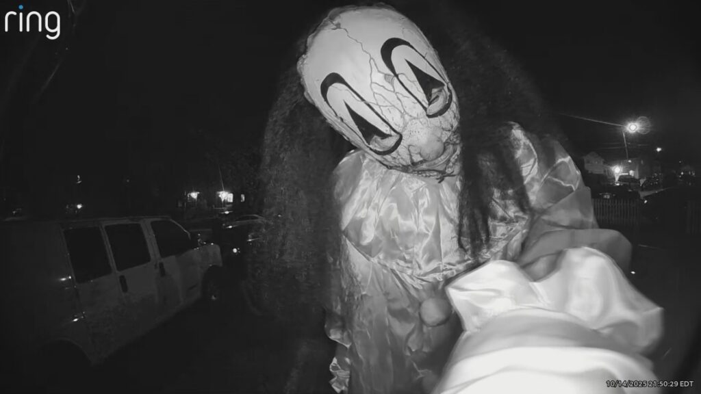 The viral video of a masked trio terrorizing a home? It was a prank, police say.