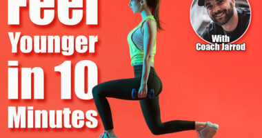 Sporty young woman training with dumbbells on color background. This 10-Minute Classic Routine Reverses Aging Better Than Daily Cardio After 45. Cover