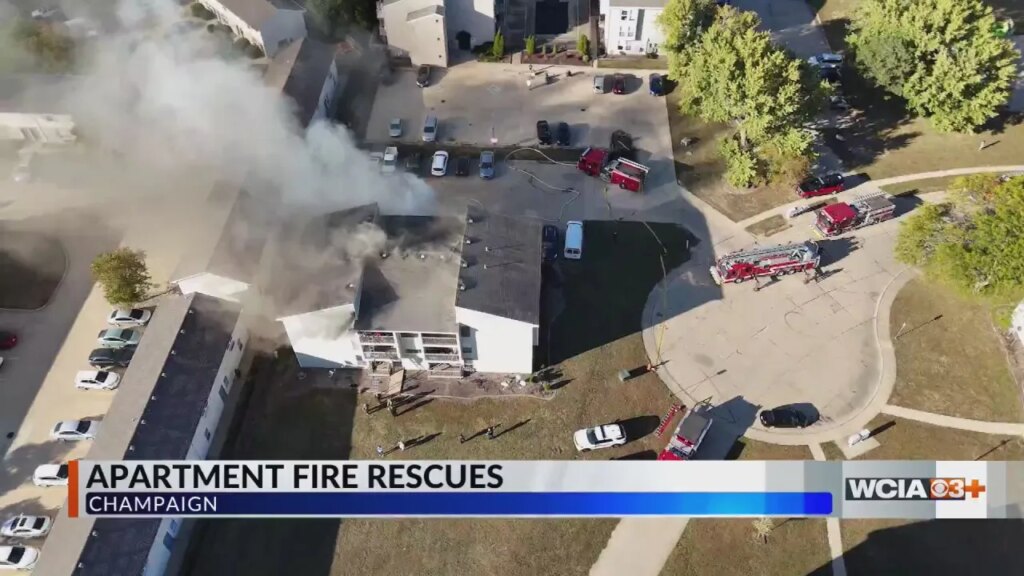 Training paid off: Champaign firefighters rescue multiple people from apartment fire