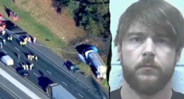 Truck driver arrested on homicide charges in fiery wreck that killed 8 family members