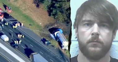 Truck driver arrested on homicide charges in fiery wreck that killed 8 family members