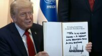 Trump heralds 'dawn of new Middle East' in historic speech at Knesset
