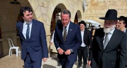 Trump pick for religious freedom envoy visits Holy Land, cites strong US-Israel bond