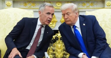 Trump says Carney 'apologized' for Canada's Reagan tariffs ad