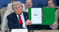 Trump signs historic Gaza peace deal in Egypt