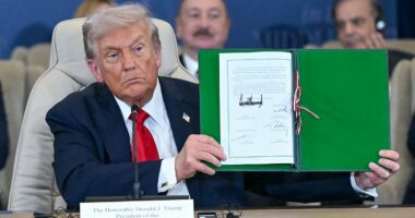 Trump signs historic Gaza peace deal in Egypt
