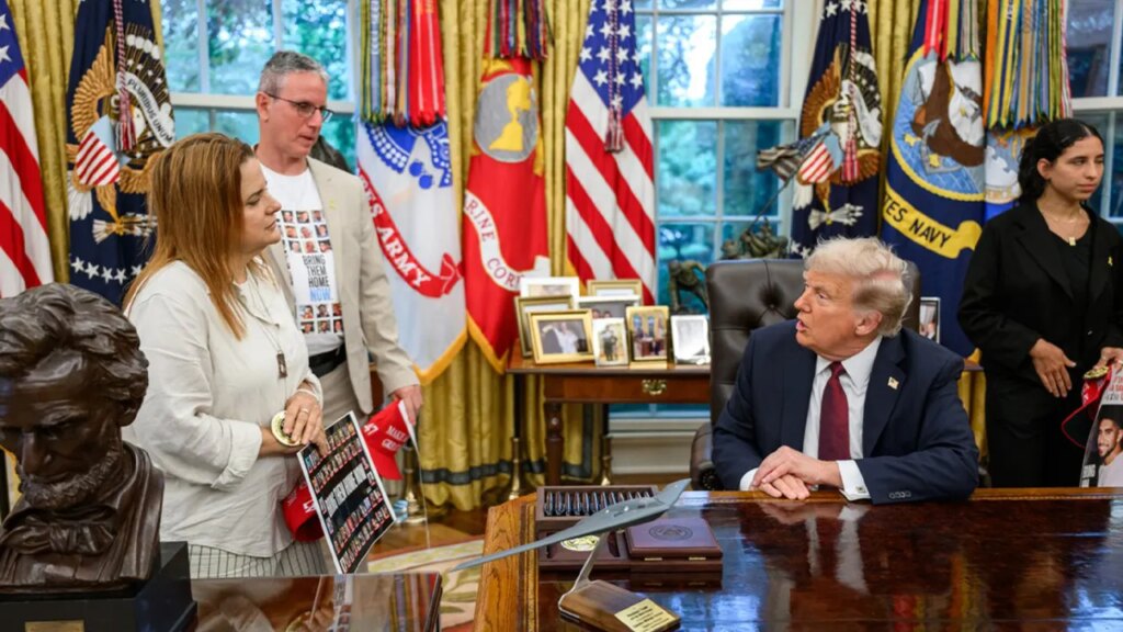 Trump thanks group representing families of hostages for Nobel Peace Prize appeal