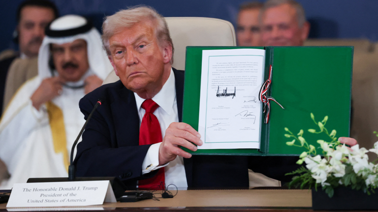 Trump’s Gaza Plan Draws Growing Global Support One Year Later