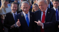 Trump wants to push for Middle East peace. Netanyahu is still talking up Israel's military might