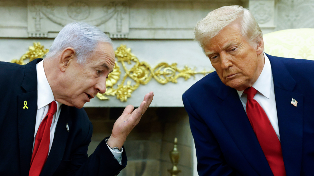 Trump's peace deal could end the war in Gaza or Netanyahu's career