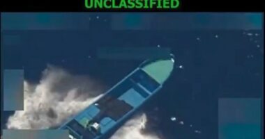 US military kills two people in strike on suspected drug boat in Pacific