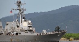 US warship docks in Trinidad and Tobago, putting more pressure on Venezuela