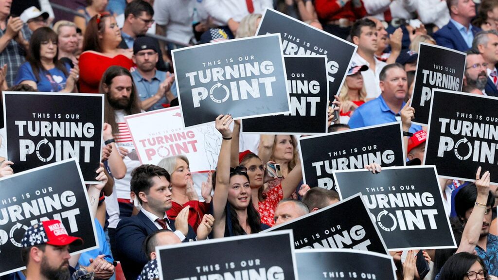 Utah gov marks turning point as TPUSA returns after Charlie Kirk assassination