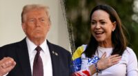 Venezuelan Nobel Peace Prize winner María Corina Machado dedicates award to Trump for 'decisive support'