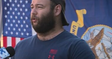 Veterans set up camp to protest National Guard in Memphis