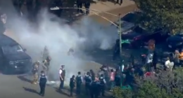 Video: Feds appear to deploy chemical agent in standoff with Chicago residents