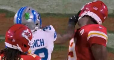 Violent brawl erupts at end of Chiefs vs Lions